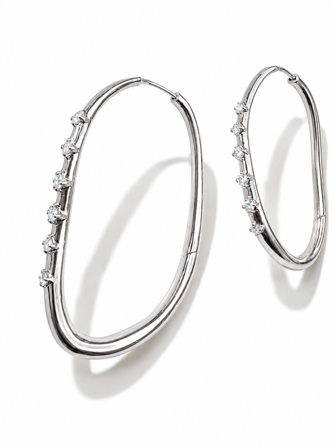 FLOW HOOP EARRINGS
