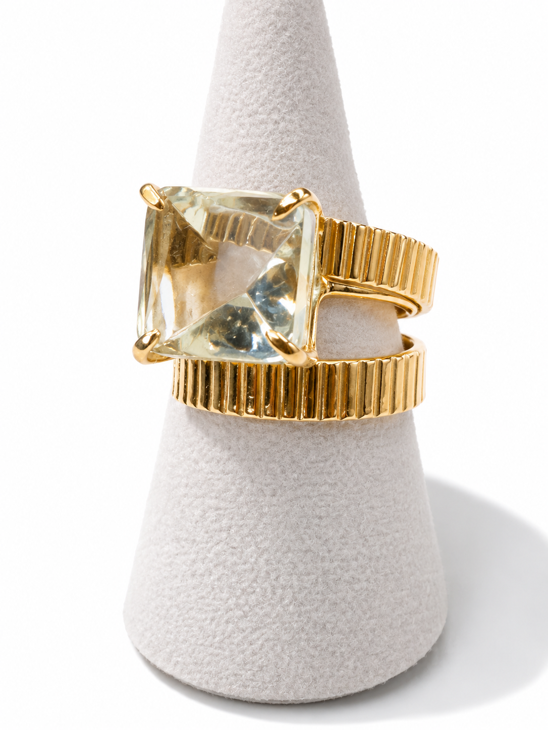 COCKTAIL RING — MINT MOJITO