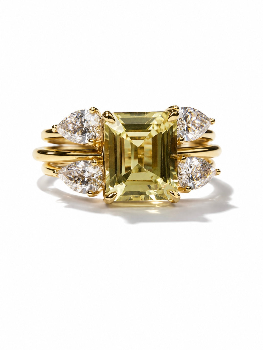 COCKTAIL RING — LEMON FIZZ