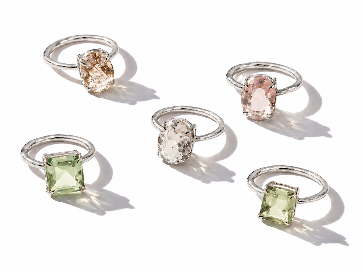 COCKTAIL RING — CHAMPAGNE SHOWER