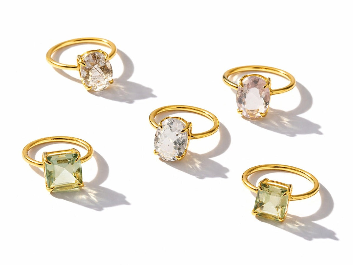 COCKTAIL RING — CRYSTAL MARTINI