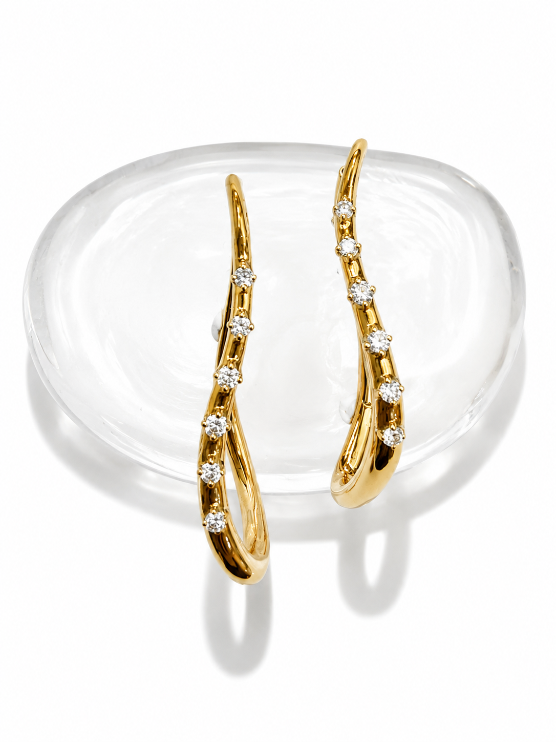 FLOW HOOP EARRINGS
