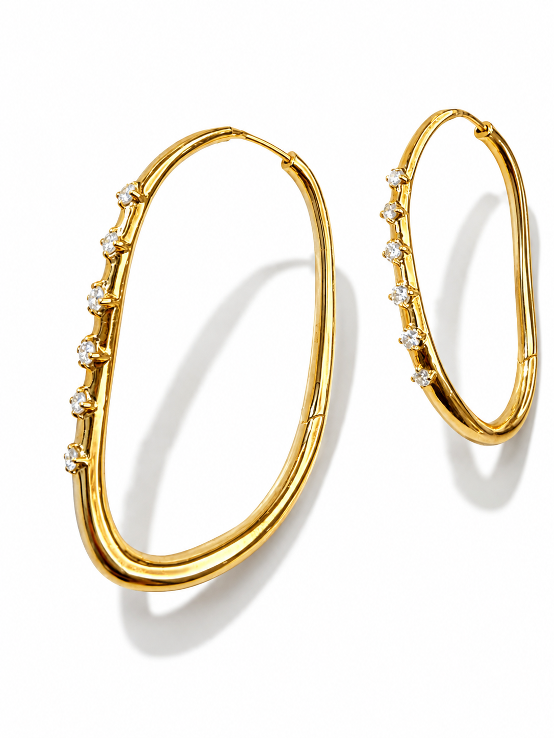 FLOW HOOP EARRINGS